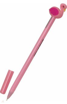Ручка гелевая "Flamingo" (0.5 мм, синяя) (026165-01)