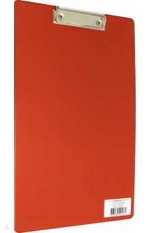 Папка-планшет А4, ПВХ, красный, прижим (4201-03)