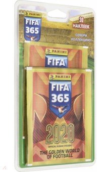 Блистер с наклейками "FIFA 365-2020" (6 пакетиков)