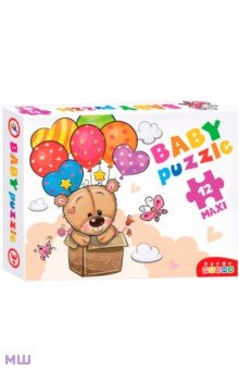 Baby Puzzle. Мишка и воздушные шары (3844)