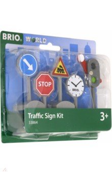 BRIO Набор из 5 дорожных знаков