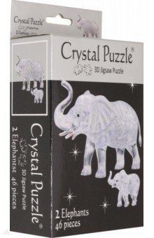 3D головоломка Два слона (90235)
