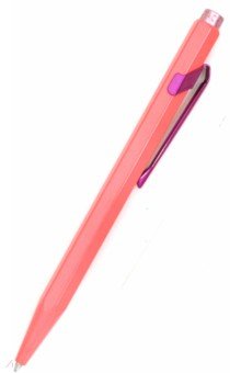 Ручка шариковая автоматическая "Office 849 Claim your style розовый матовый M" (синяя) (849.546)