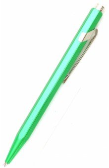 Ручка шариковая автоматическая "Office Popline Metal-X Green Metallic M" (синяя) (849.712)