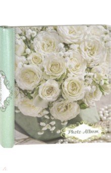 Фотоальбом "Белые розы" (20 листов, магнитные листы) (81303)