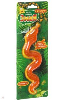 Игрушка "Чудики. Лизун-липучка «Змея» оранжевый" (ВВ4288)