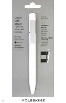 Ручка шариковая автоматическая черная "CLASSIC CLICK" (EW41BWH10)