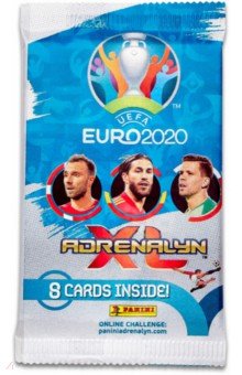 Карточки "EURO2020 Adrenalyn XL,ТС" (1 пакетик, 8 штук)
