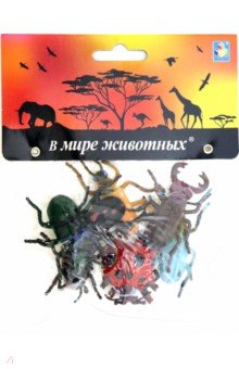 В мире животных насекомые 8 штук, пакет с европодвесом