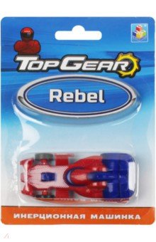 Top Gear. Машинка пластиковая инерционная Rebel (Т10326)