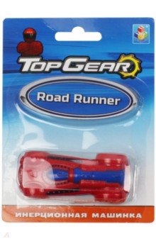 Top Gear. Машинка пластиковая инерционная Road Runner (Т10327)