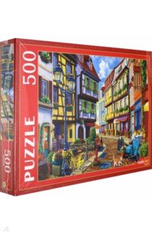 Puzzle-500 "Яркая улица" (Ф500-2184)