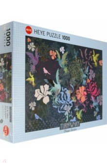 Puzzle-1000 "Птицы и цветы" (29822)