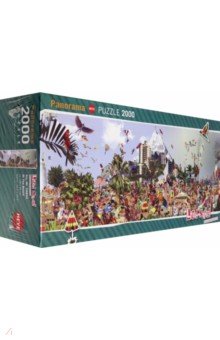 Puzzle-2000 "Пляж панорама" (29824)