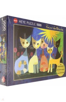 Puzzle-1000 "Разноцветная компания" (29772)
