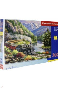 Puzzle-300 "Паровоз в горах" (В-030293)