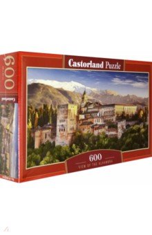 Puzzle-600 "Вид на Альгамбра" (В-060344)