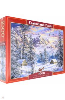 Puzzle-1000. Зимой в горах (C-104680)