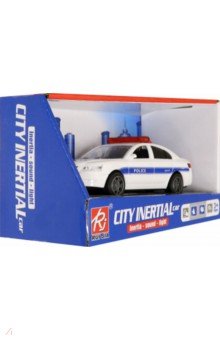 Машинка "Полиция", со звуковыми и световыми эффектами (6663А)