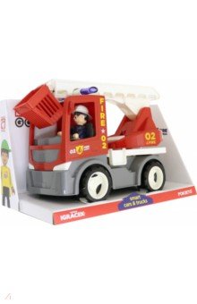 Пожарная машина с фигуркой водителя (27279)