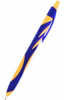 Ручка шариковая 0,7 автоматическая синяя "Vinson Live" на масляной основе (F 20)