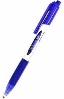 Ручка шариковая автоматическая 0.7 мм "Deli" синяя (EQ11-BL X-tream)
