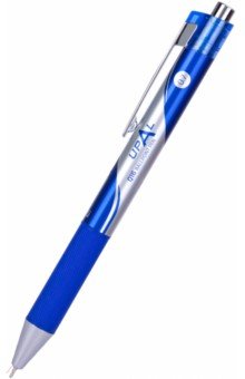 Ручка шариковая автоматическая, 0.7 мм "Deli Upal" синяя (EQ16-BL) Upal