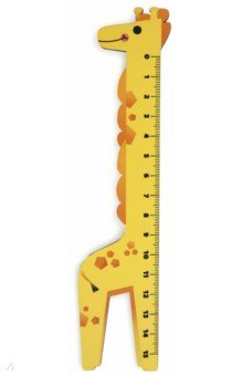 Линейка деревянная "Жираф"