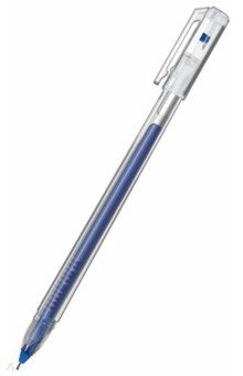 Ручка гелевая "Pin" синяя, 0,5 мм, трехгранный корпус (GP_064524)