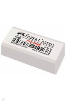 Ластик Faber-Castell "PVC-free" 31х16х11 мм (188648)