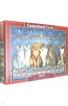 Puzzle-500. Коты-аристократы (B-53469)