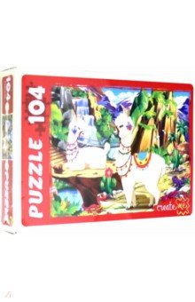 Puzzle-104 "Яркие ламы №4" (ПУ104-2455)