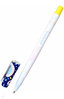 Ручка шариковая 0,7 мм, синяя "Круги" (BSBP005-03-case)
