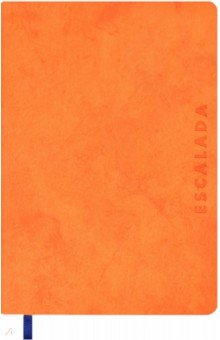 Записная книжка (96 листов, А6), ДЖИНС, оранжевый/синий, мягкий (50188)