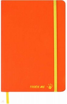 Записная книжка (96 листов, А5), ТЕРМОХРОМ, оранжевый, твердый (52792)