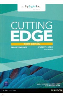Cutting Edge. Pre-intermediate. Students Book with MyEnglishLab access code (+DVD)