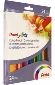 Карандаши 24 цвета "Colour pencils" (CB8-24)