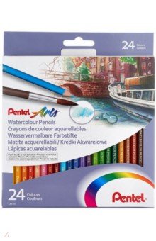 Карандаши акварельные 24 цвета "Water Colour pencils" (CB9-24)