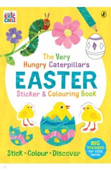 The Very Hungry Caterpillars Easter Sticker and Colouring Book