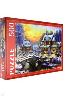 Puzzle-500 "СНЕЖНЫЙ ПЕЙЗАЖ" (Ф500-5138)