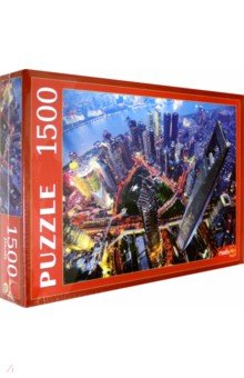 Puzzle-1500 "ВЕЧЕРНИЕ НЕБОСКРЕБЫ" (ГИП1500-0625)