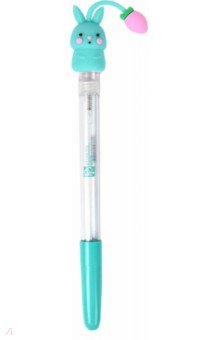 Ручка шариковая "С ЗАБОТОЙ О ЗДОРОВЬЕ", с дозатором для дезинфицирующей жидкости, синяя (53490)