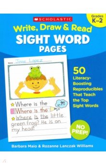 Write, Draw & Read Sight Word Pages