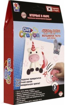 Clay Crayon Набор тесто-мелков "Единорог" (Т19013)
