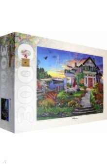 Мозаика "puzzle" 3000 "Дом на берегу залива" (85021)