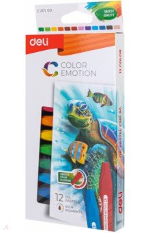 Пастель масляная 12 цветов Color Emotion (EC20100)