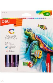 Пастель масляная 24 цвета Color Emotion (EC20120)