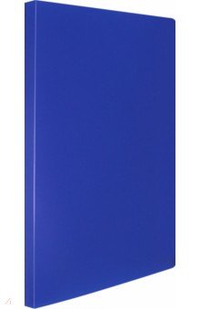 Папка с 20 прозрачными вкладышами (A4, пластиковая, синяя), (EC20BLUE)