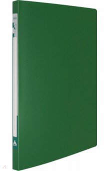 Папка с металлическим зажимом (A4, пластиковая, зеленая), (PZ05CGREEN)