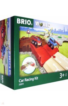 BRIO Игровой набор с автодорогой, мостом и переездом (33819)